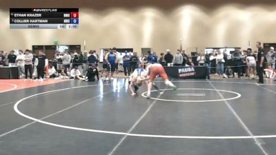 150 lbs Semis - Ethan Krazer, Misdirection Mat Club vs Collier Hartman, Mac Wrestling Club