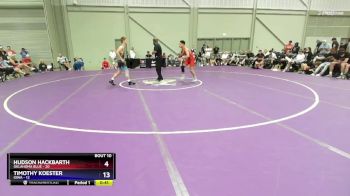 138 lbs Round 3 (8 Team) - Thomas Verrette, Oklahoma Blue vs Cale Seaton, Iowa