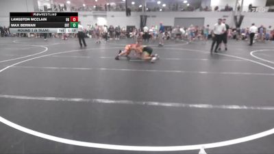 120 lbs Round 1 (6 Team) - Max Berman, Team Shutt vs Langston Mcclain, Ohio Gold