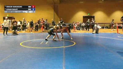 113 lbs Cons. Rd Of 16 - Gracin Guglielmo, TDWC vs Logan Bailey, South Side Wrestling Club