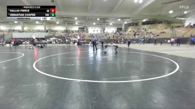 55 lbs Semifinal - Dallas Pierce, Swarm Wrestling vs Sebastian Cooper, Rabbit Wrestling Club