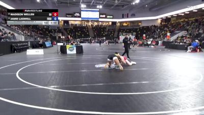 131 lbs Champ. Round 1 - Jamie Laswell, Fort Hays State vs Madison Wellen, D`Youville