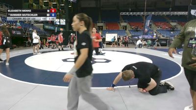 110 lbs Champ. Rd Of 128 - Elizabeth Menke, Nebraska vs Summer Mutschler, Maryland