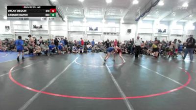 102 lbs Round Robin 2 - Dylan Osolin, Revival Orange-MS vs Carson Raper, Ohio Gold-MS