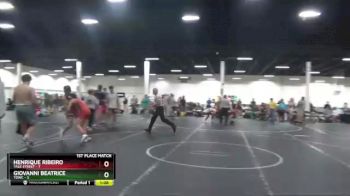 120 lbs Placement (4 Team) - Henrique Ribeiro, Yale Street vs Giovanni Beatrice, TDWC