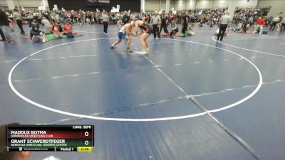 215 lbs Cons. Semi - Maddux Botma, Grindhouse Wrestling Club vs Grant Schwerdtfeger, Nebraska Wrestling Training Center