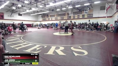 174 lbs Semifinal - Jair Green, Sacramento City College vs Max Mcwilliams, Fresno City