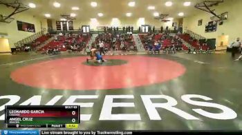 132 lbs Cons. Semi - Leonardo Garcia, Cascade vs Angel Cruz, Warden