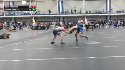 133 lbs Consi Of 8 #1 - Billy Townson, Rutgers - UnAttached vs Gavin Caprella, Air Force Academy