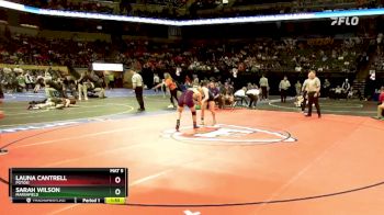 145 Class 1 lbs Quarterfinal - Launa Cantrell, Potosi vs Sarah Wilson, Marshfield