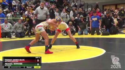 89 lbs Semifinal - Thiago Javier Silva, Red Wave Wrestling vs Michael Bernabe, Dethrone