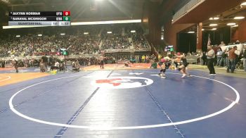 115 lbs Quarterfinal - Saraval McGregor, Kelly Walsh vs Jaxynn Norman, Upton