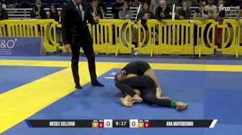 Ana Mayordomo vs Nicole Sullivan 2025 Pan IBJJF Jiu-Jitsu No-Gi Championship
