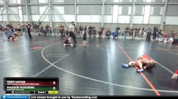 53-54 lbs Round 2 - Madison Huguenin, Basement Boys WC vs Tripp Mathis, Lind-Ritzville Marmots Wrestling