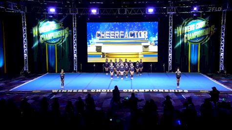 CheerFactor - JUNIOR X [2025 Junior Level 6 1] 2025 Winners Choice Live at Foxwoods