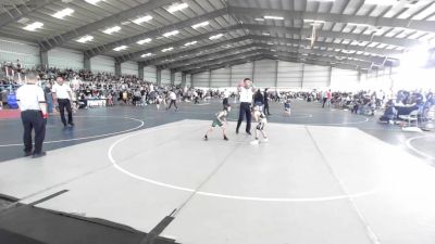 46 lbs Quarterfinal - Ezekiel Perales, EP Enforcers vs Taylor Ortivez, Ranch Hand Wrestling