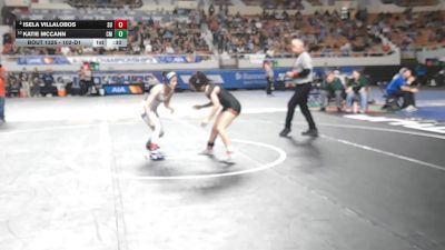 102-D1 3rd Place Match - Isela Villalobos, Sunnyside High School vs Katie McCann, Campo Verde High School