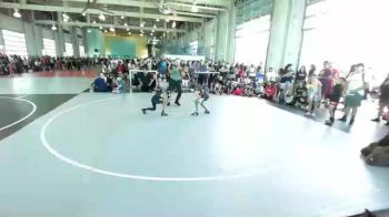 58 lbs Quarterfinal - Christian Broussard, Dominate WC vs Lucas Slocum, Stout Wr Ac