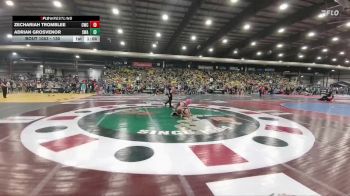 130 lbs 5th Place Match - Zechariah Tromblee, Champions Wrestling Club vs Adrian Grosvenor, Siouxland Wrestling Academy