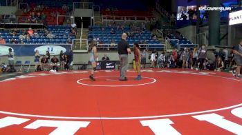 94 lbs Cons 8 #2 - Madison Avila, California vs Virginia Foard, Virginia