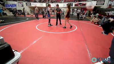 92 lbs Rr Rnd 1 - Hunter Branchcomb, Heat vs Jeremy Luthy, Owasso Takedown Club