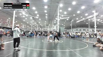 134 lbs Rr Rnd 2 - Teag Saito, Triumph - HSC vs Brady Full, Mat Assassins White - HSC