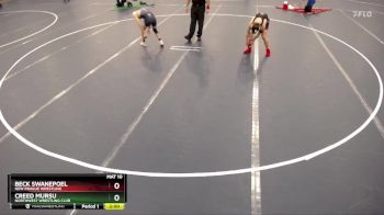144 lbs Champ. Round 1 - Creed Mursu, Northwest Wrestling Club vs Beck Swanepoel, New Prague Wrestling