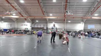 140 lbs Quarterfinal - Kaley Murphy, Fowlerville (Girls) vs Kiera Depinet, Seneca East High School