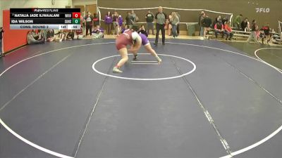 235 lbs Cons. Round 2 - Natalia Jade Iliwaalani, White River vs Ida Wilson, Sunset