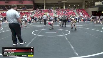 95 lbs Finals (2 Team) - Dax Folsom, Greater Heights vs Cannon Terry, Kansas Mayhem