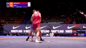 97 kg Rd 32 - Josef Rau, USA vs Peter Oehler, GER