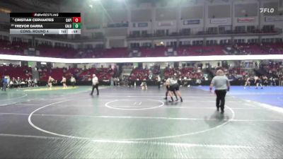 285 lbs Cons. Round 4 - Cristian Cervantes, Capital vs Trevor Darra, Caldwell