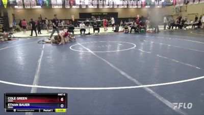 157 lbs Cons. Round 1 - Cole Green, Iowa vs Ethan Bauer, Iowa