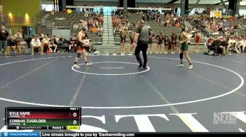 138 lbs Semifinals (8 Team) - Kyle Sams, Cushing vs Corban Zugelder, Catoosa