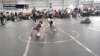 56 lbs Round 3 (4 Team) - Tristan Lambert, Firebird Elite vs Braylen Marion, Meridian Maniacs