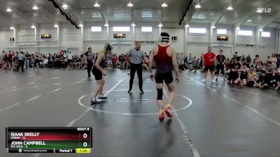 120 lbs Round 3 (6 Team) - John Campbell, WV Wild vs Isaak Skelly, FORGE