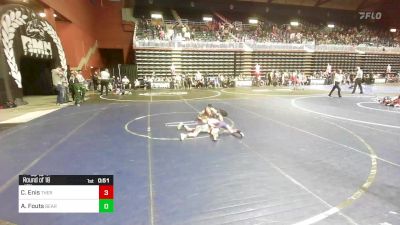 49 lbs Round Of 16 - Carter Enis, Thermopolis WC vs Axton Fouts, Bear Cave