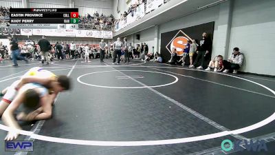 100 lbs Consi Of 4 - Eastin Province, Collinsville Cardinal Youth Wrestling vs Kody Perry, Vian Wrestling Club