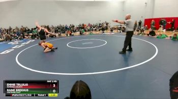 115 lbs Quarterfinal - Raine Brekhus, Cheyenne East vs Emmie Trujilio, Natrona County