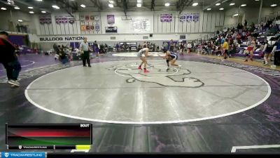 120 lbs Cons. Round 4 - Emily Cazares, Goldendale vs Justice Sanchez, Pasco