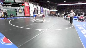 175 Class 4 lbs Champ. Round 1 - Isaac Ward, Fort Osage vs Lucas Sapp, North Point