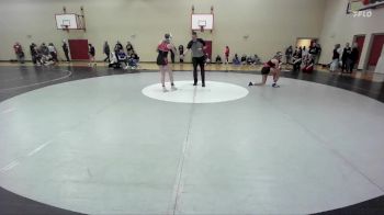 130 lbs Cons. Round 2 - Alivia Kirkendall, Payette vs Shahad Kadhim, Boise
