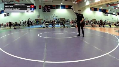 120 lbs Cons. Round 1 - Miles Neil, Shenandoah Valley Wrestling Cl vs Jeremiah Huntley, Caliber Wrestling Academy