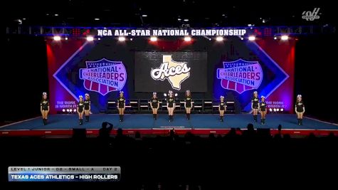Texas Aces Athletics - High Rollers [2026 L1 Junior - D2 - Small - A Day 2] 2026 NCA All-Star National Championship