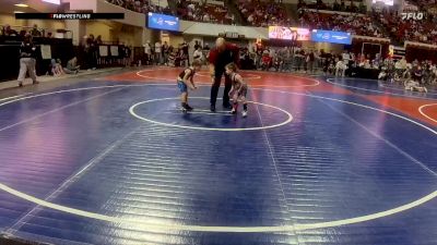 40 lbs Champ. Round 2 - Tripp Bussey, Windy City Wrestlers vs Bodie Scott, Choteau Mat Sharks