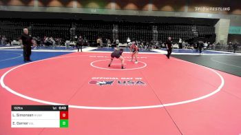 132 lbs Consi Of 8 #1 - Lilly Simonsen, Riverton vs Eden Garner, Eagle