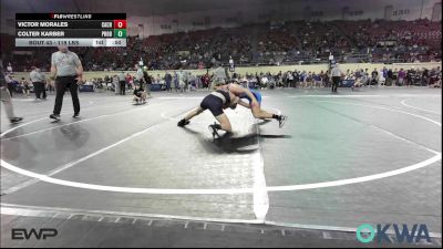 119 lbs Consi Of 8 #1 - Victor Morales, CacheWrestlingClub vs Colter Karber, Prodigy Elite Wrestling
