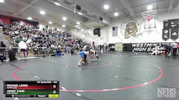 106 lbs Cons. Round 2 - Henry Kang, San Marino vs Michael Lewis, Montclair