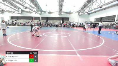 65 lbs Rr Rnd 2 - Billy Tracey, Warhawks vs Nicolas Bagni, Doughboys