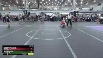 84 lbs Round 4 (6 Team) - Joseph Vassar, Rampage vs Scott Cole, CT Elite